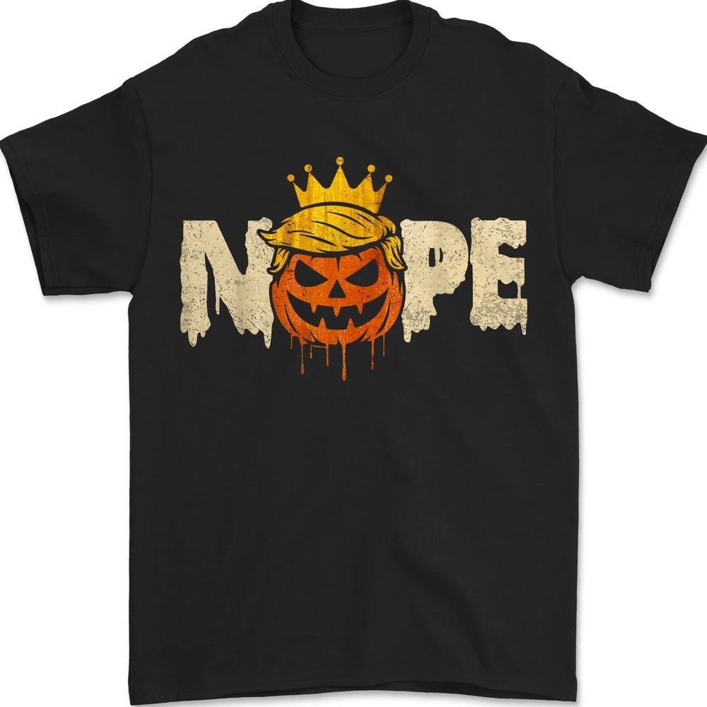 

No King Patriotic Freedom, Nope No Kings Protest Sign October 18 Unisex T-Shirt 2XL
