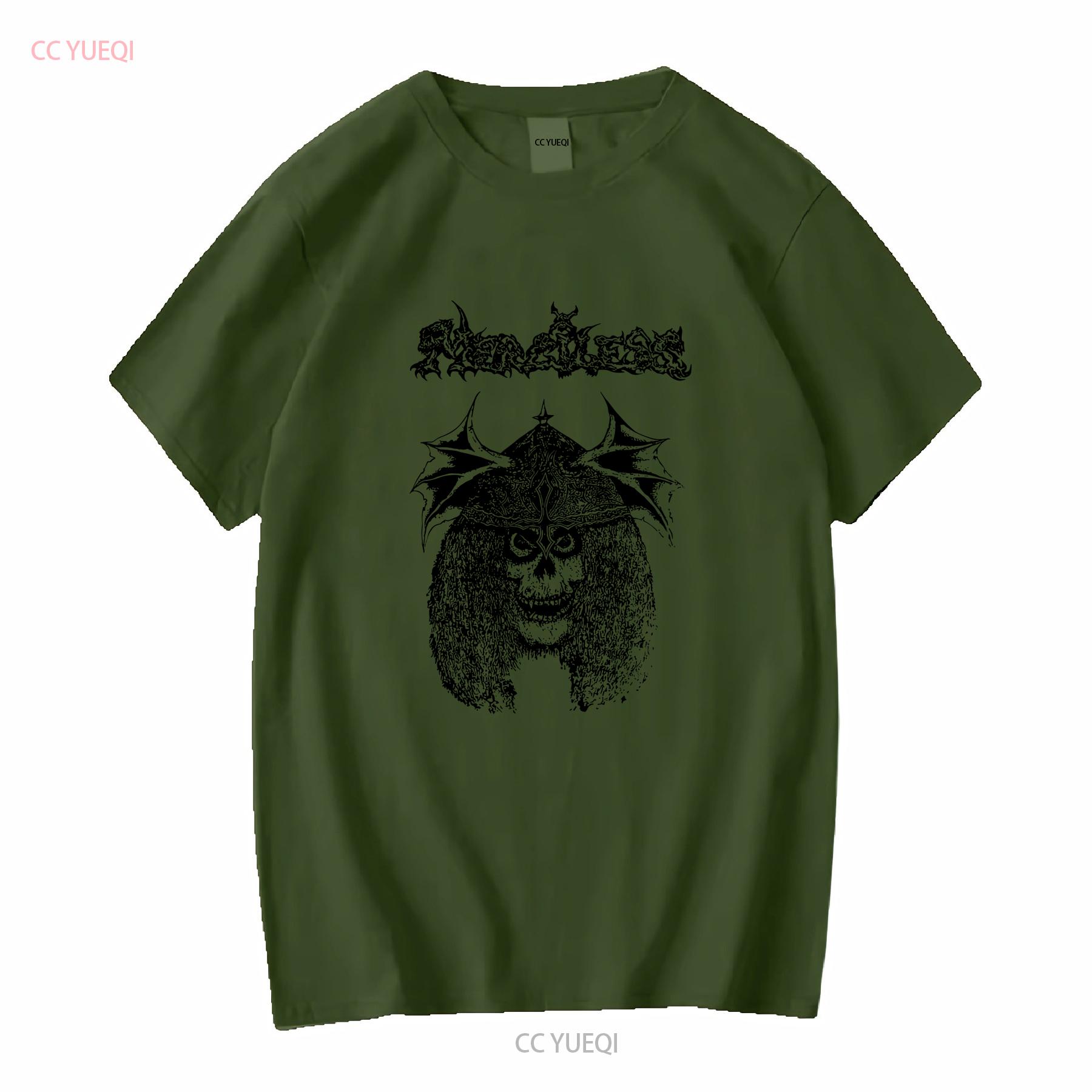 

Merciless 1987 T Shirt White Cotton Men All Size S to 5XL BE857 vintage Washed Casual Top For Everyday Wear streetwear 4XL