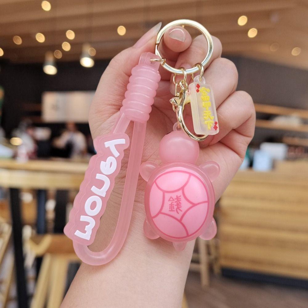Rich Turtle Bag Pendant Cute Sea Turtle Keychain Fashion Hanging Accessory
