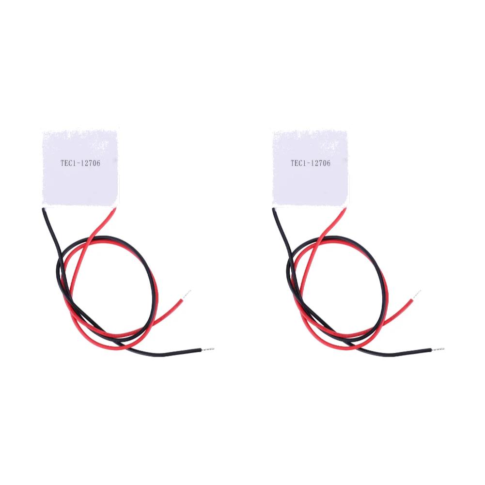 1-10PCS TEC1-12706 Thermoelectric Cooler Peltier Elemente Module 65W 12V 5.8A Plate Module for Cooling for Power Generation