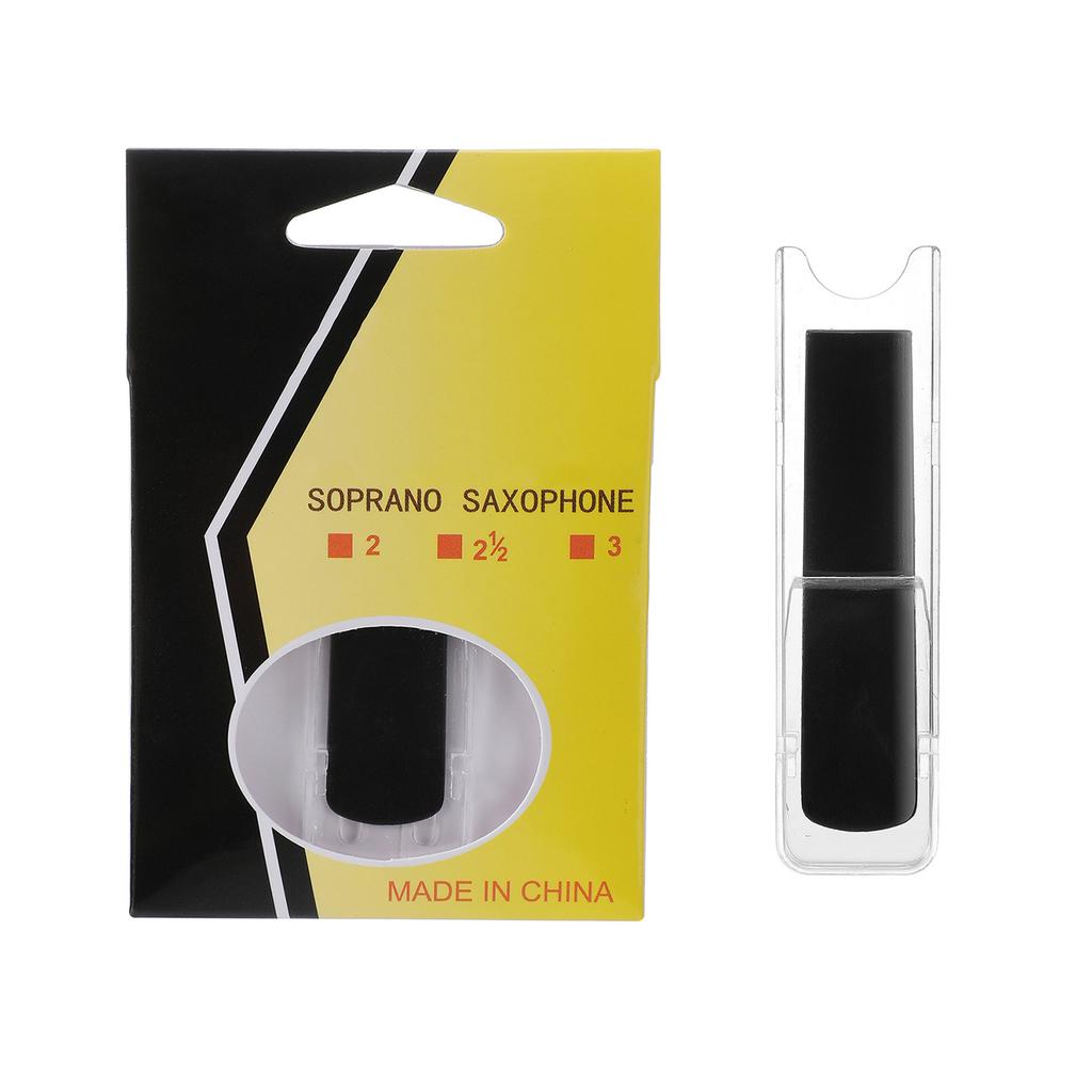 3Pcs Saxophone Reed Strength 1.5/2.0/2.5 Resin Soprano Saxophone Mouthpiece Reed for Saxophone Beginners Students