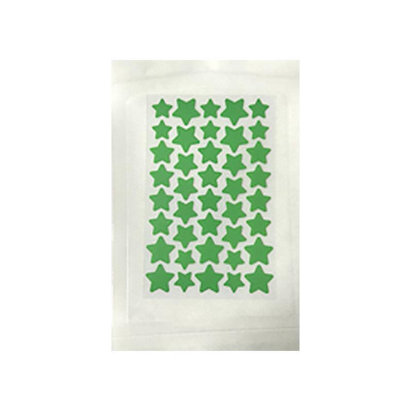 Colored Star Hydrogel Pimple Patch - Absorbs Pus and Clears Spot