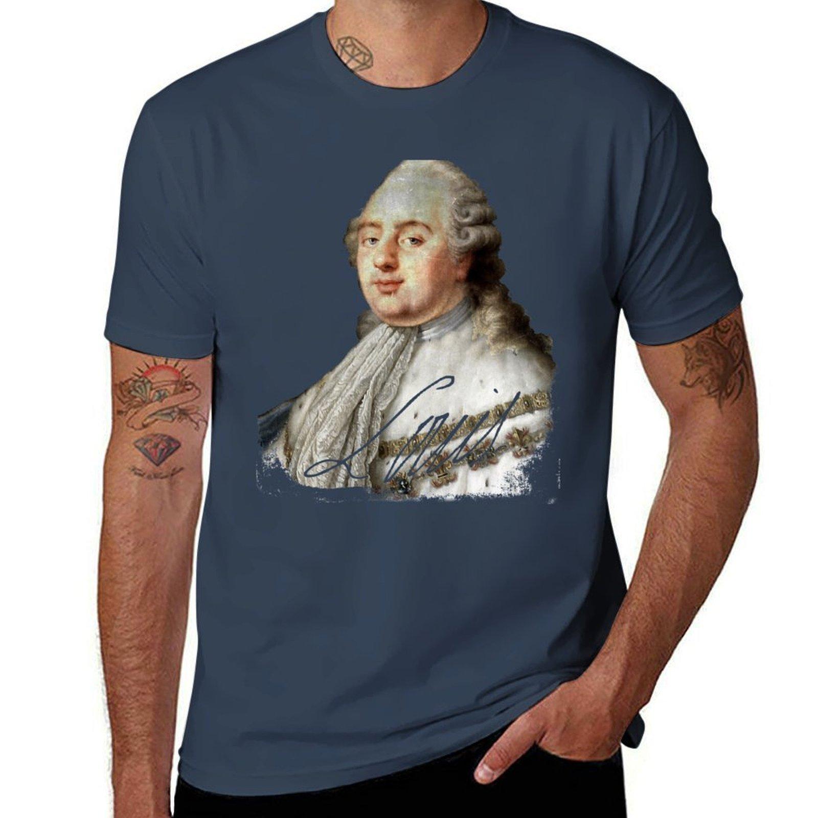 King Louis XVI TShirt Large Size Basic Casual TShirt S