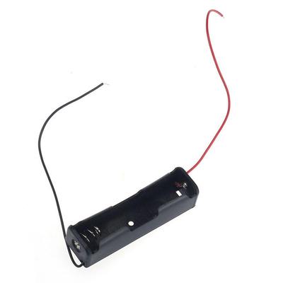 1 Stück 18650 Power Batterie Aufbewahrungskoffer Kunststoffbox Halter mit Kabeln