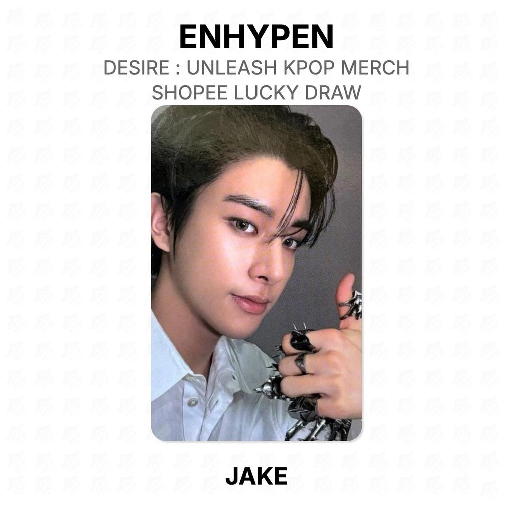 ENHYPEN DESIDERIO : SCATENA MERCH KPOP/ESTRAZIONE FORTUNATA SHOPEE Fotocard Ufficiale