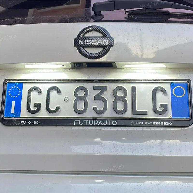 12V CAN-BUS License Plate Light Lamp Error-Free for Nissan TEANA J31 J32 Maxima Altima Rogue Murano Pathfinder Sentra Versa