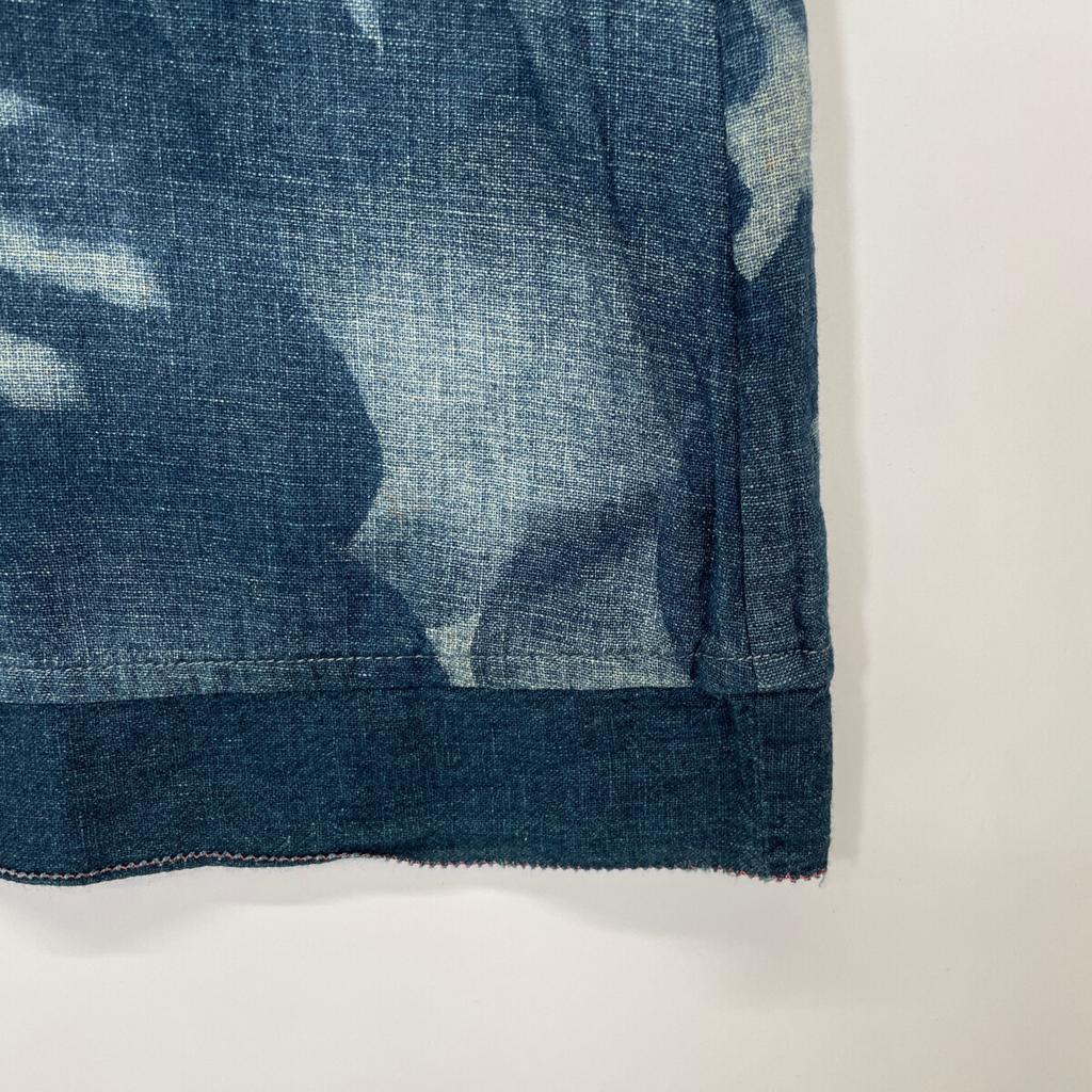 Pallas Palace Indigo Flower Print Sleeveless Dress dress 3 IndigoUsed