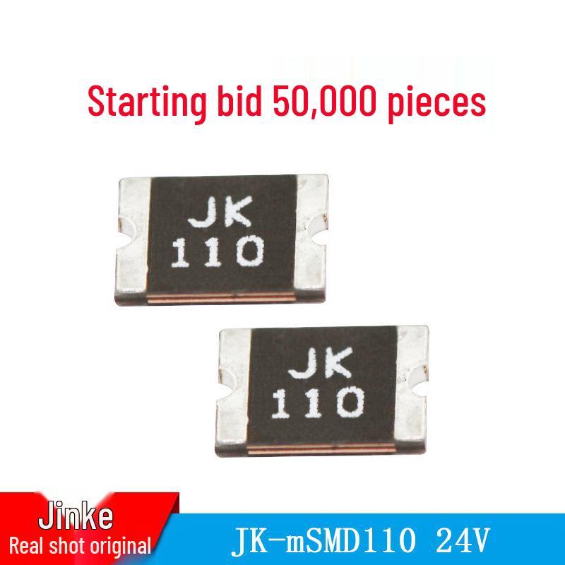 24V Resettable Fuse JK-mSMD110-24V/33V, 1812 1A/1.1A, In Stock