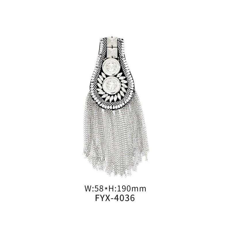 Tassel Epaulet Pendant Chain for DIY Fashion Accessories