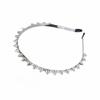 Unique Silver Studded Headbands Multifunctional Stylish Alloys Headpiece Fashionable Head Accessory