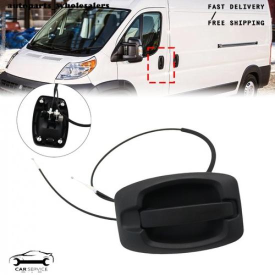 For 2014- Ram ProMaster 3500 Sliding Door Handle with Cable 5RK14JXWAB