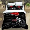 G-GTR Racing R-Retro Bedding Set Printed Duvet Cover Comfortable Breathable Luxury Cotton Quilt Pillowcase Single KingQueen Size