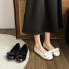 Fashion Flats Women Loafers Shoes Summer Bow Fashion Sandals Dress Lolita Woman Shoes 2025 New Trend Casual Walking Women’s Chaussures