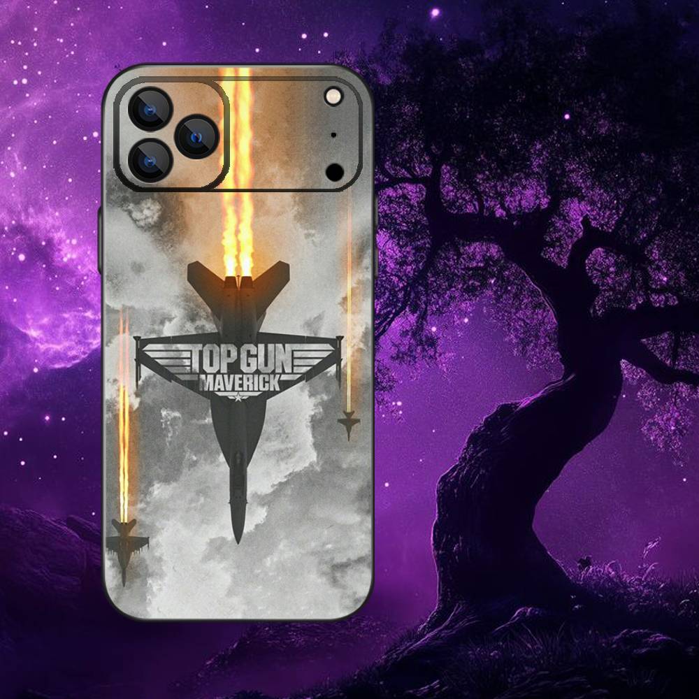 

Movie T-Top G-Gun M-Maverick Phone Case For iPhone 17,16,15,14,13,12,11,Pro,Max,Plus,E,Air,Mini Protective Black Cover iPhone17promax
