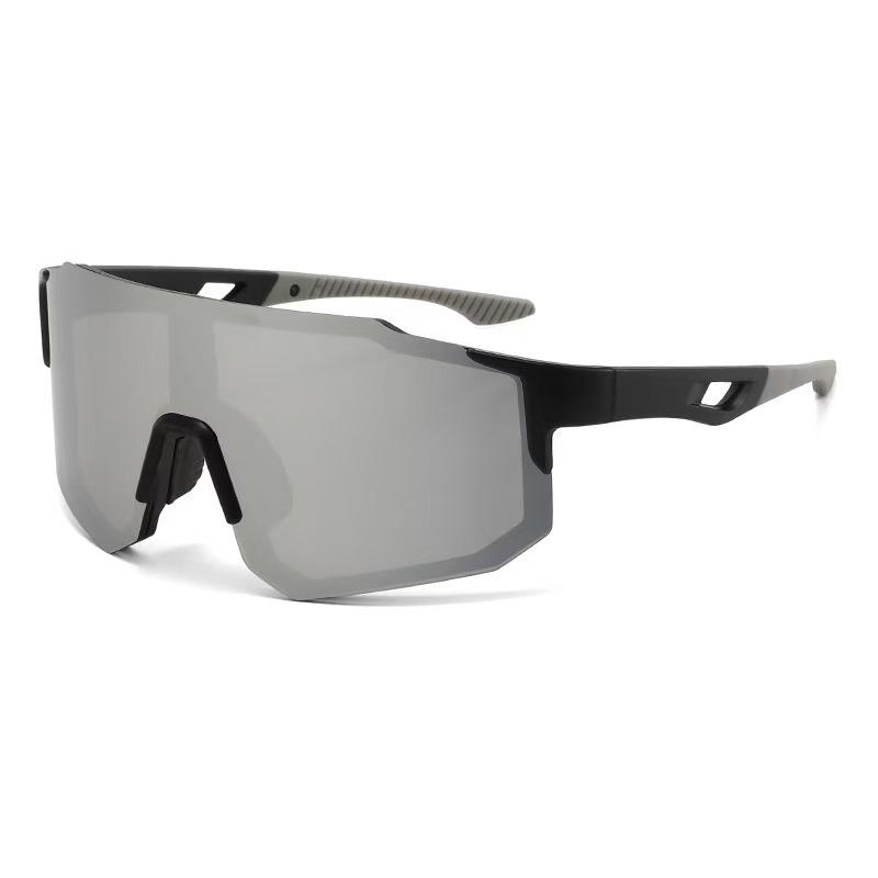 Unisex Large Frame Windproof Cycling & Sports Sunglasses - Ideal for Outdoor Activities, Mountaineering & Skiing