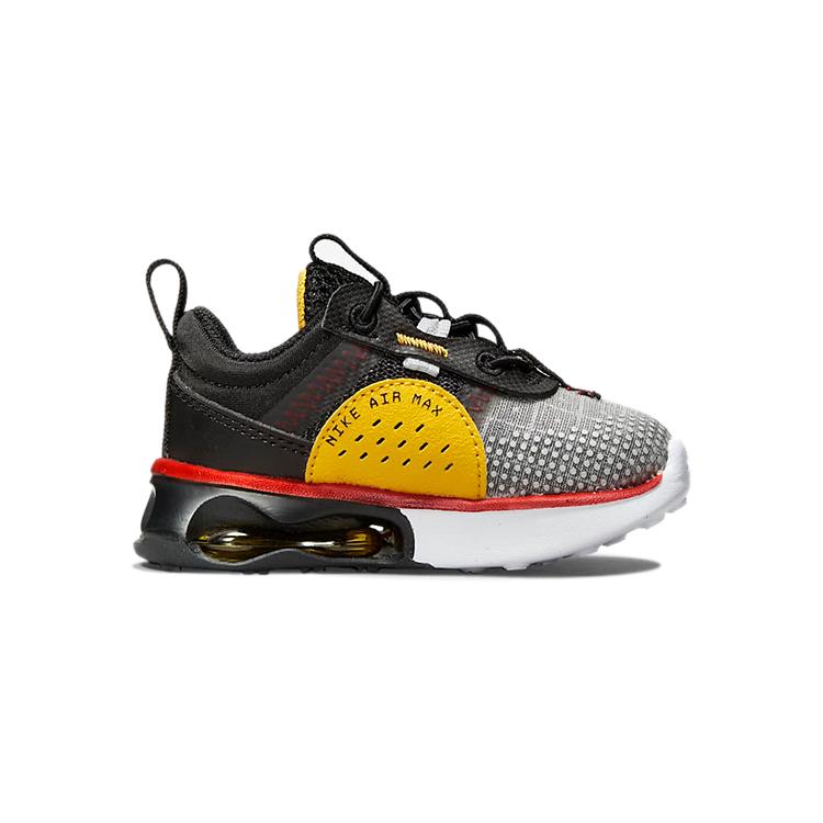 Nike Air Max 2021 Recyclable Material Low top Toddler Shoes Gray Black Yellow Infant And Toddler DB1110-005