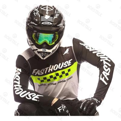 2024 neues FASTHOUSE Herren Offroad-Motorradsport-T-Shirt Mountainbike MTB Downhill Anzug