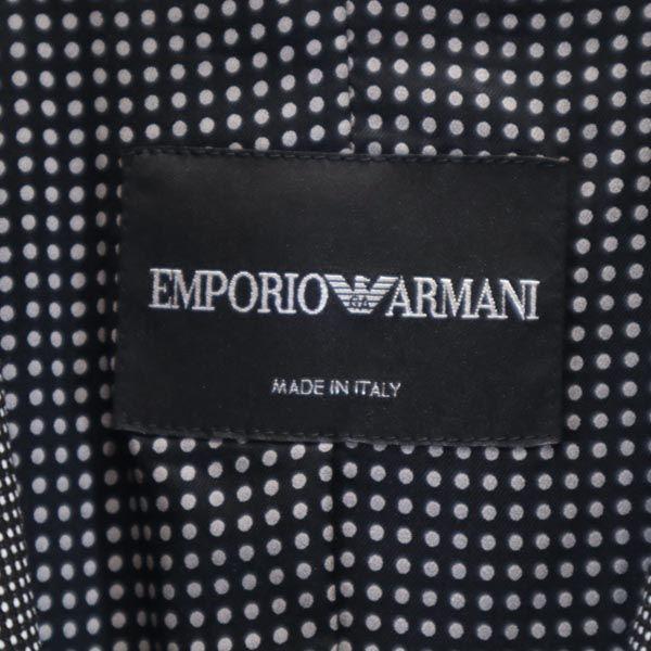 Emporio Armani Made In Italy Dot Tailored Jacket 36 Gray Women Used