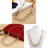 Geometric Necklace For Women With Zinc Alloy Pendant For Wedding And Travel Gift