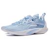 New LiNing Speed 10 Shock Absorbers Slip Resistant, Abrasion Resistant, Breathable Low Top Basketball Shoes Men's Blue ABAT085-9