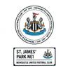 Newcastle United FC Assorted Designs Car Decal (Pack of 2)
