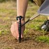 Plastic Tent Stakes with Screw Design For, 6 Pack