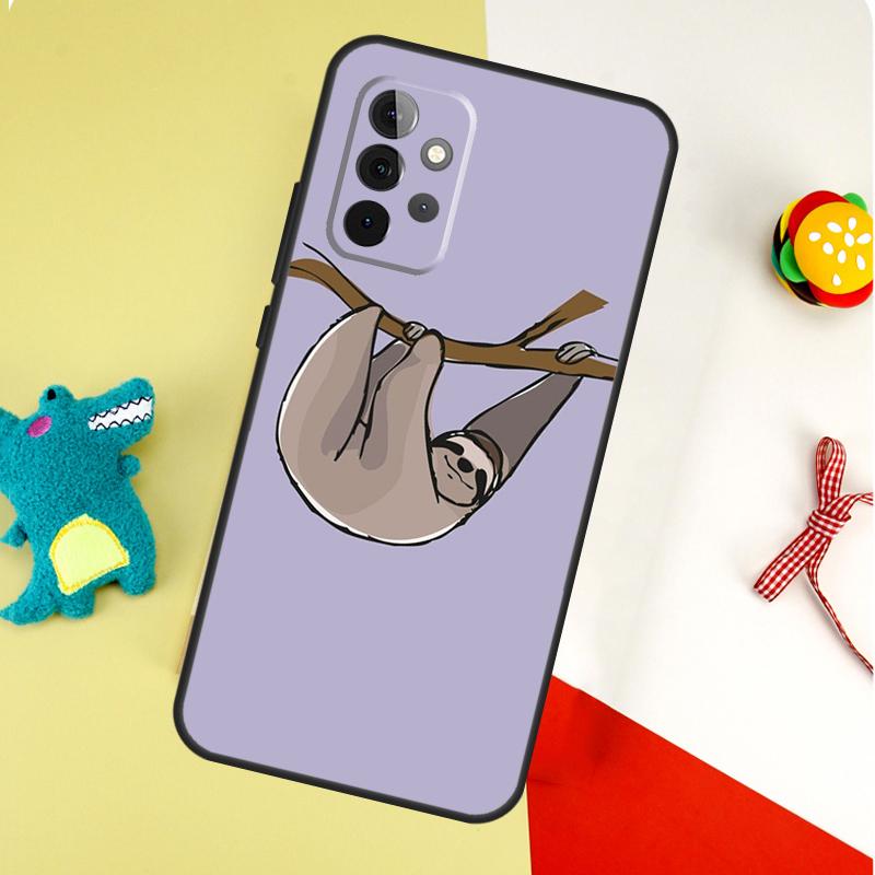 Baby Sloth For Samsung Galaxy A22 A32 A52 A54 A34 A14 A55 A35 A15 A53 A33 A13 A05 A06 A16 Phone Case