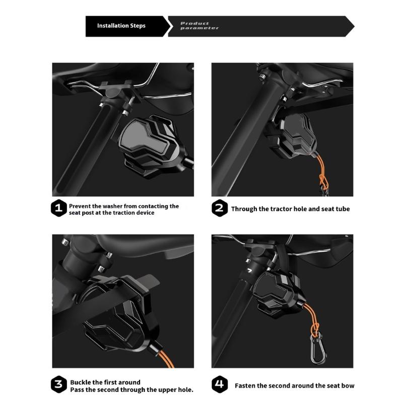 Elastics Bicycles Towing Rope Retractable Cycling Tows Strap for Family Outdoor Activity