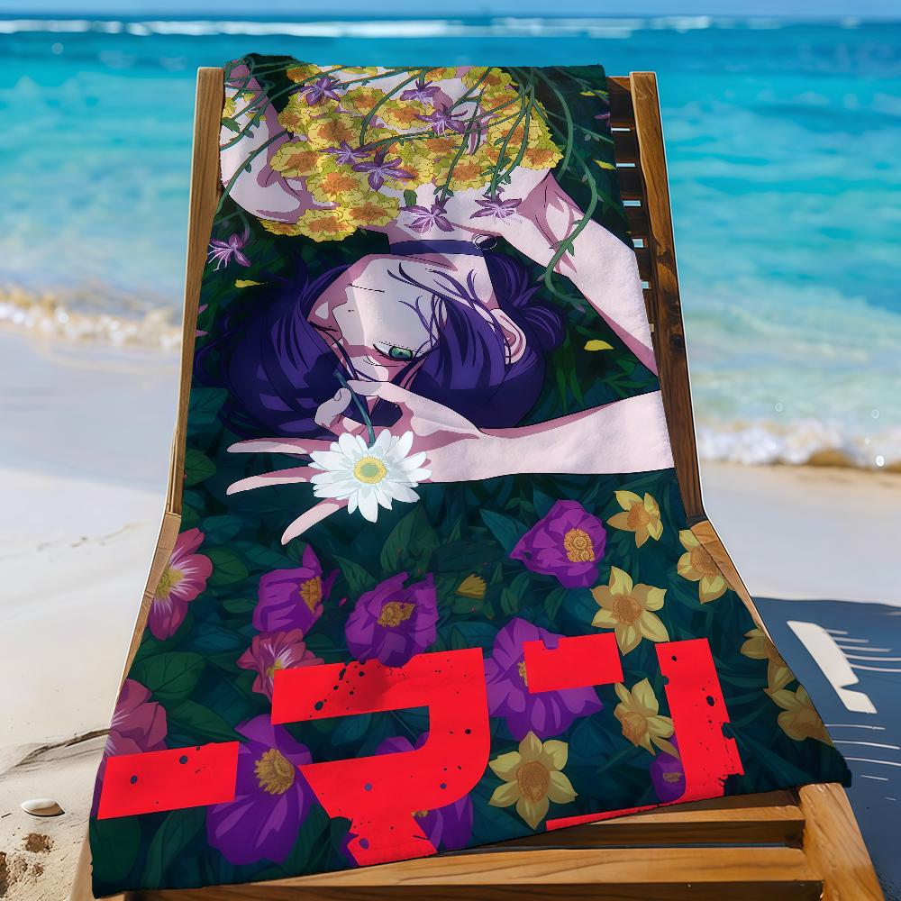 Chainsaw Man Reze ARC Towel Beach Towel Travel Lightweight Skin Friendly for Pool Beach Camping Cruise Summer