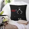 Vintage Emily Anime Manga Square Pillowcase Cushion Cover Pillow Case Throw Pillow Cover for Home Bedroom Car