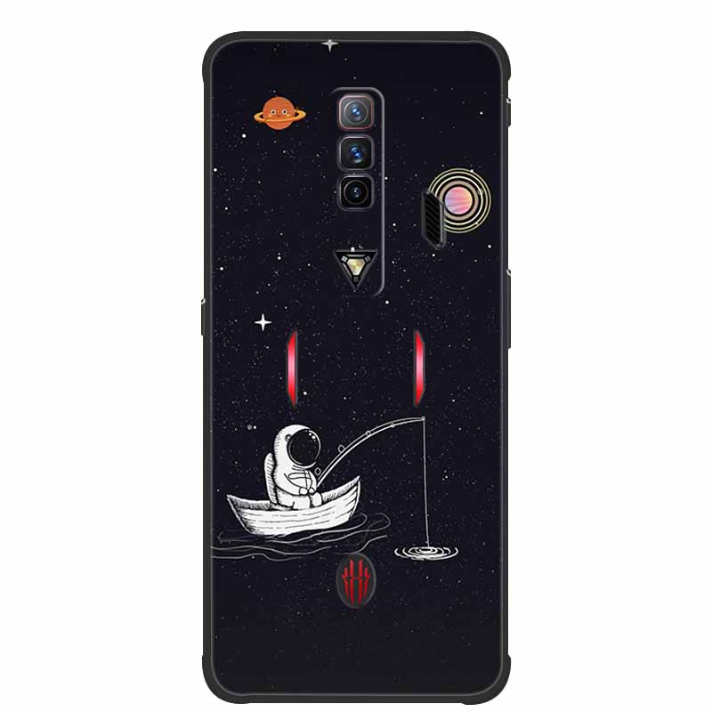 For ZTE Nubia Red Magic 7 Cases 7Pro Fashion Soft TPU Silicone Back Cover For Redmagic 7 Pro Phone Cases Shockproof Fundas 2022
