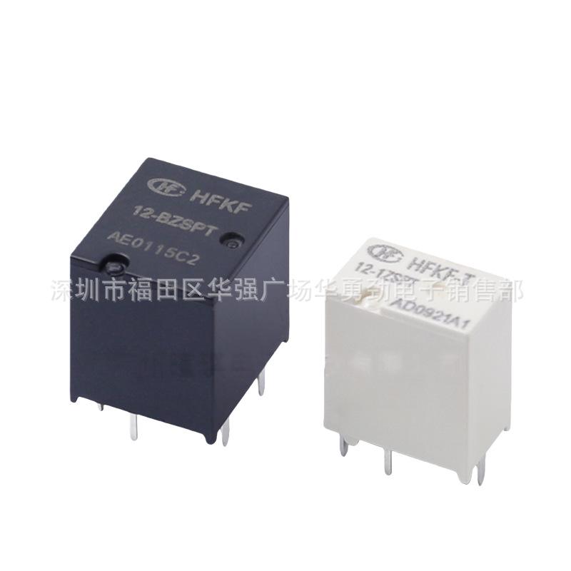 HFKF-T Series 12V Automotive Relay, Single/Double Pole, 8-Pin/10-Pin