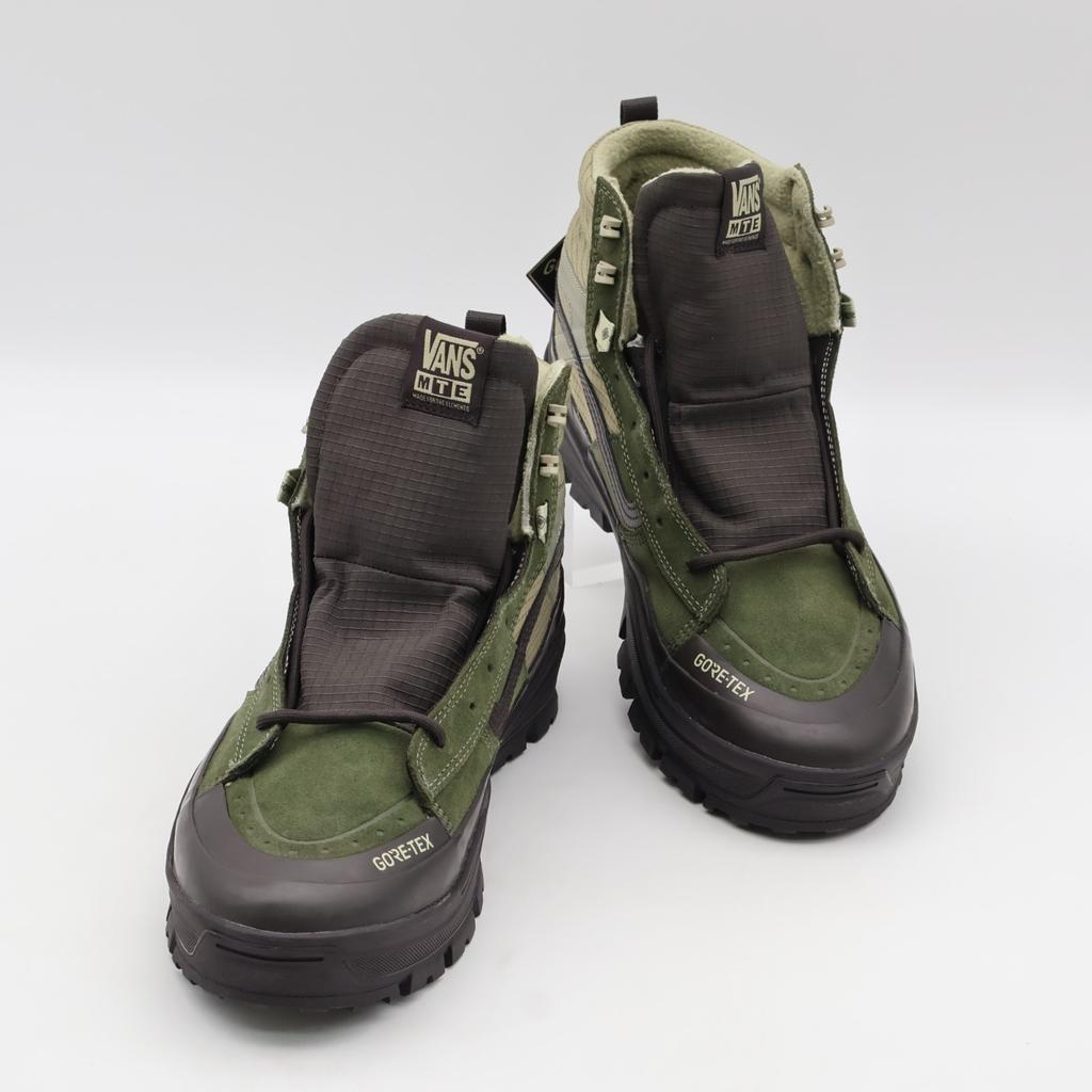 VN000DARF87 Vans Sk8-Hi GORE-TEX Insulated Dark Green Dark Brown (Men's)
