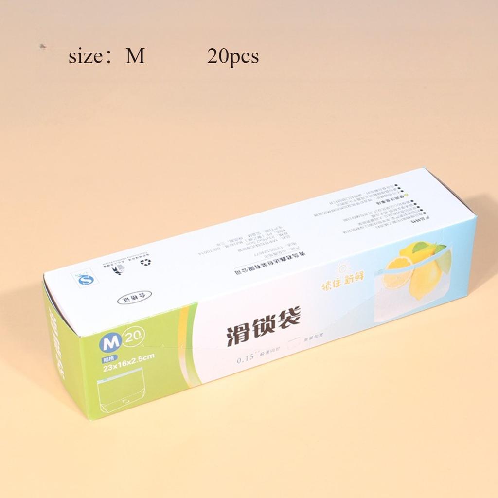 Zipper sealed fresh-keeping bag, refrigerator, kitchen