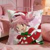 PPuella Magi Madoka MMagicas Cushion Cover Premium Comfort Reversible Pillow Cove -Two In One Design For Any Room & Car Interior