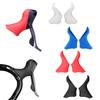 1 Pair Colorful Hood Cover for Road Bikes Brake Cover Protectors Hood Silicones Bikes Handlebars Grip Protectors Set