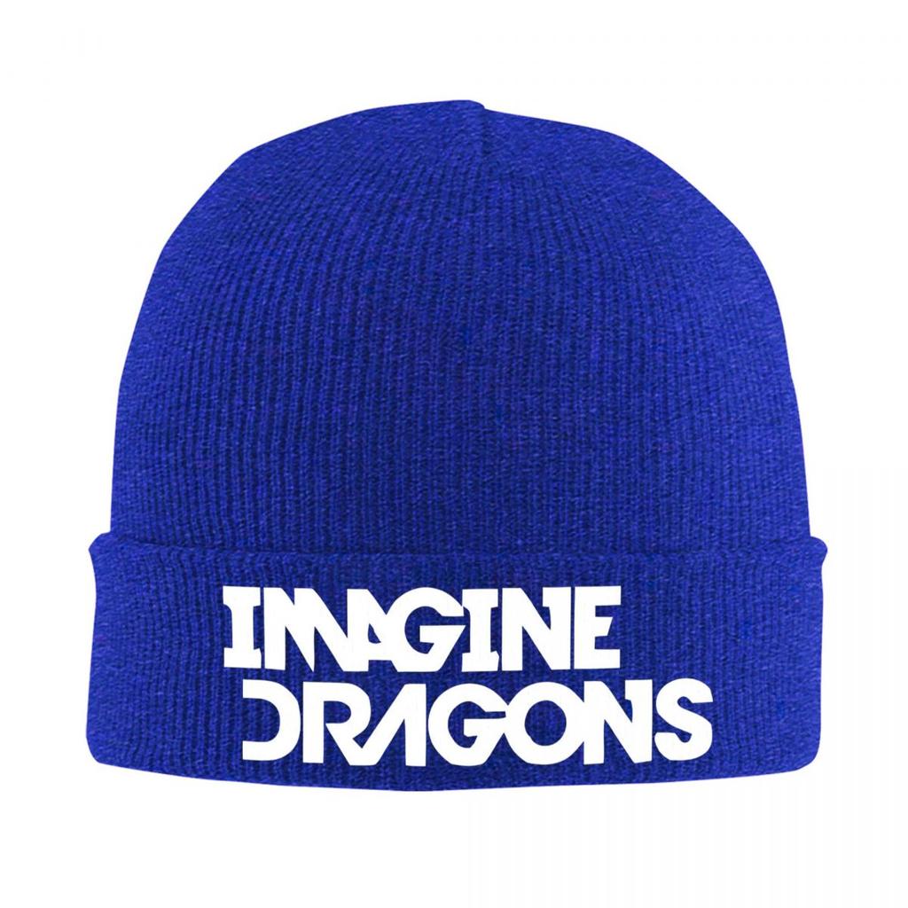 Imagine Dragons Warm Knitted Cap Fashion Bonnet Hat Autumn Winter Outdoor Beanies Hats for Unisex Women Adult