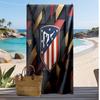 Toalla de Playa Estampada del Atlético de Madrid Secado Rápido Suave Portátil Grande Rectangular Manta de Playa para Viajes Piscina