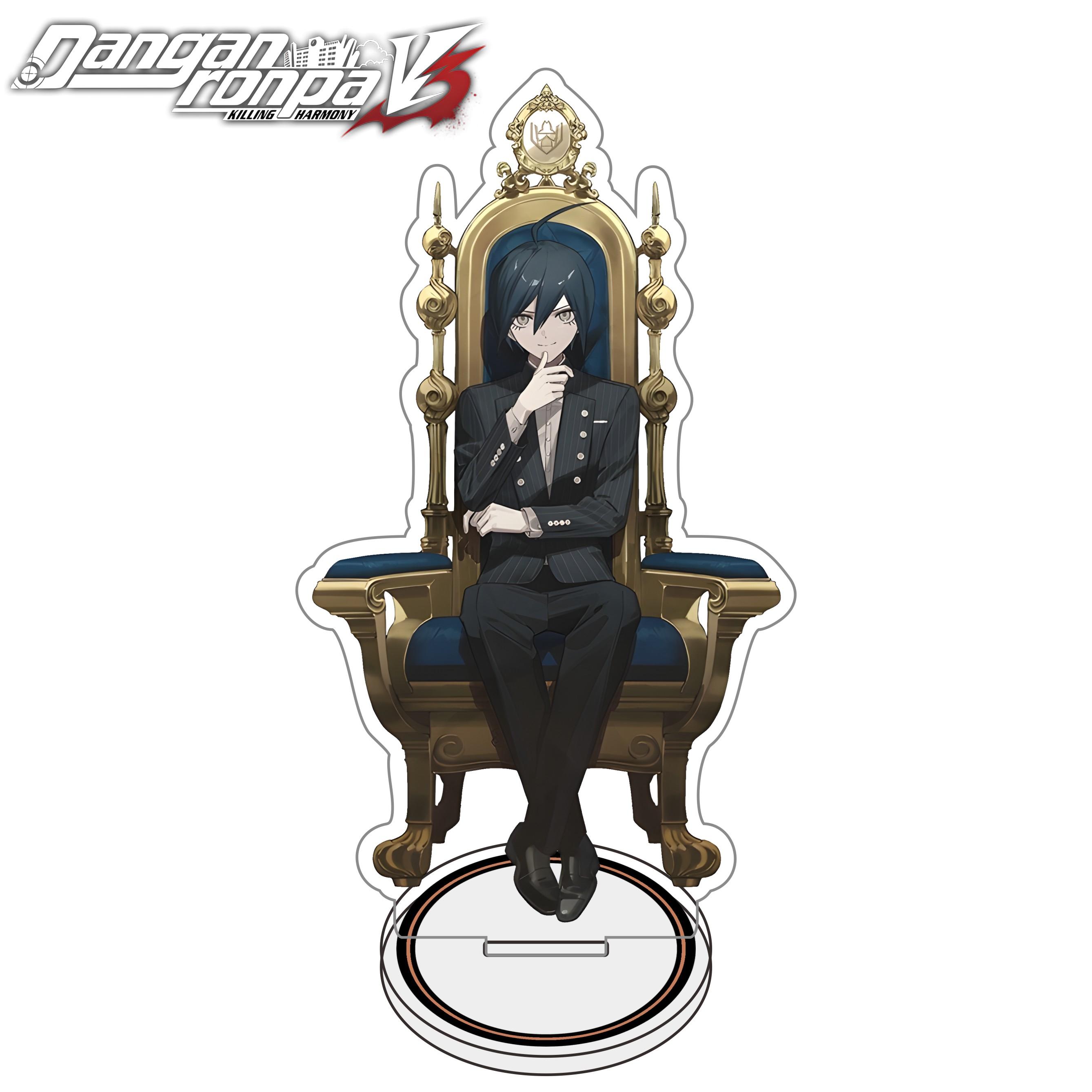 

Anime Figure Danganronpa V3 Acrylic Stand Key 15cm Sitting Pose Model Plate Desk Decor Standing Sign Gifts 15 cm