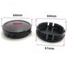 ASI1 4Pcs 64MM Vauxhall Emblem Badge Logo Car Wheel Center Hub Modification Accessories Compatible for XC60 XC90 V60 S60 V50 V40 XC40 XC70 S70