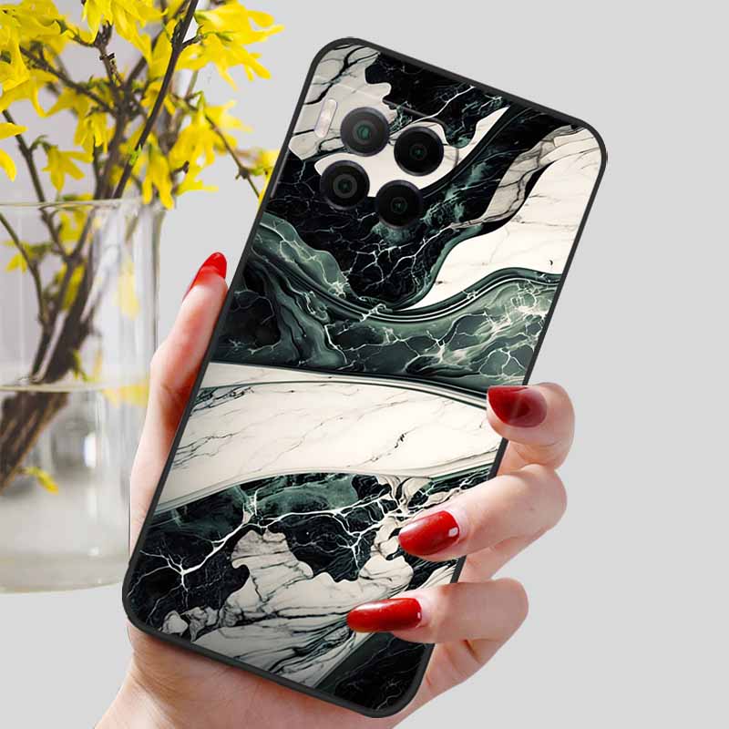Lovely Protective Cover for T-Mobile T Phone 2 Pro 5G Case Marble Soft TPU Silicone Capa for T-Mobile TPhone 2 / 2Pro Back Shell