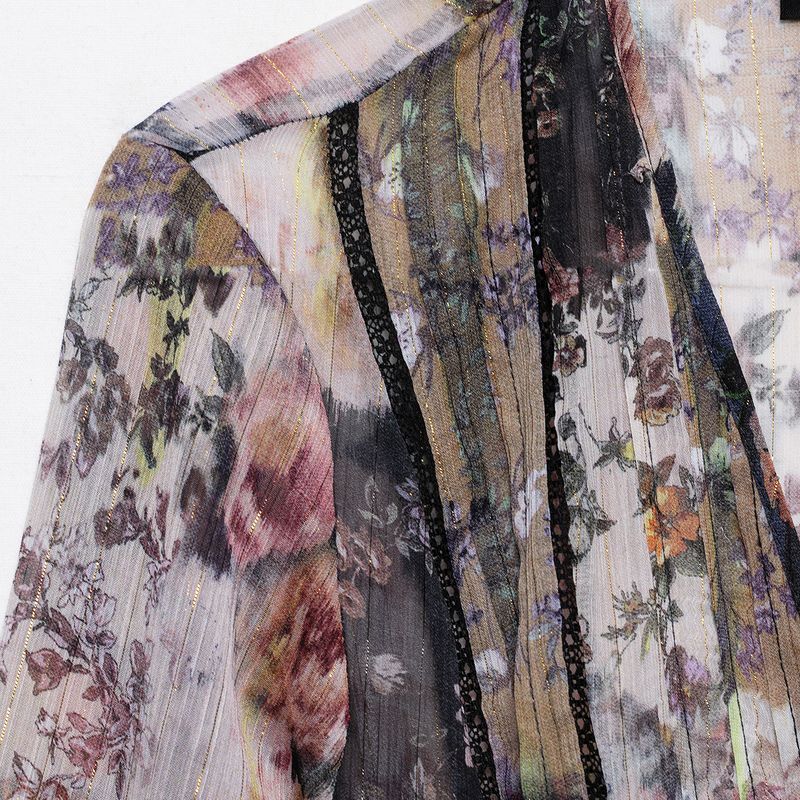 Kaslead New Women Clothes Western Style Fashion with Belt Print Mini Dress 2469117