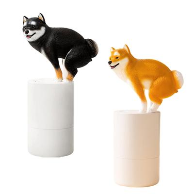 Dispensador Automático de Jabón Shiba Inu Ahorrador de Espacio Máquina Inteligente para Lavado de Manos Bomba Inteligente de Jabón Líquido para Hotel Niños