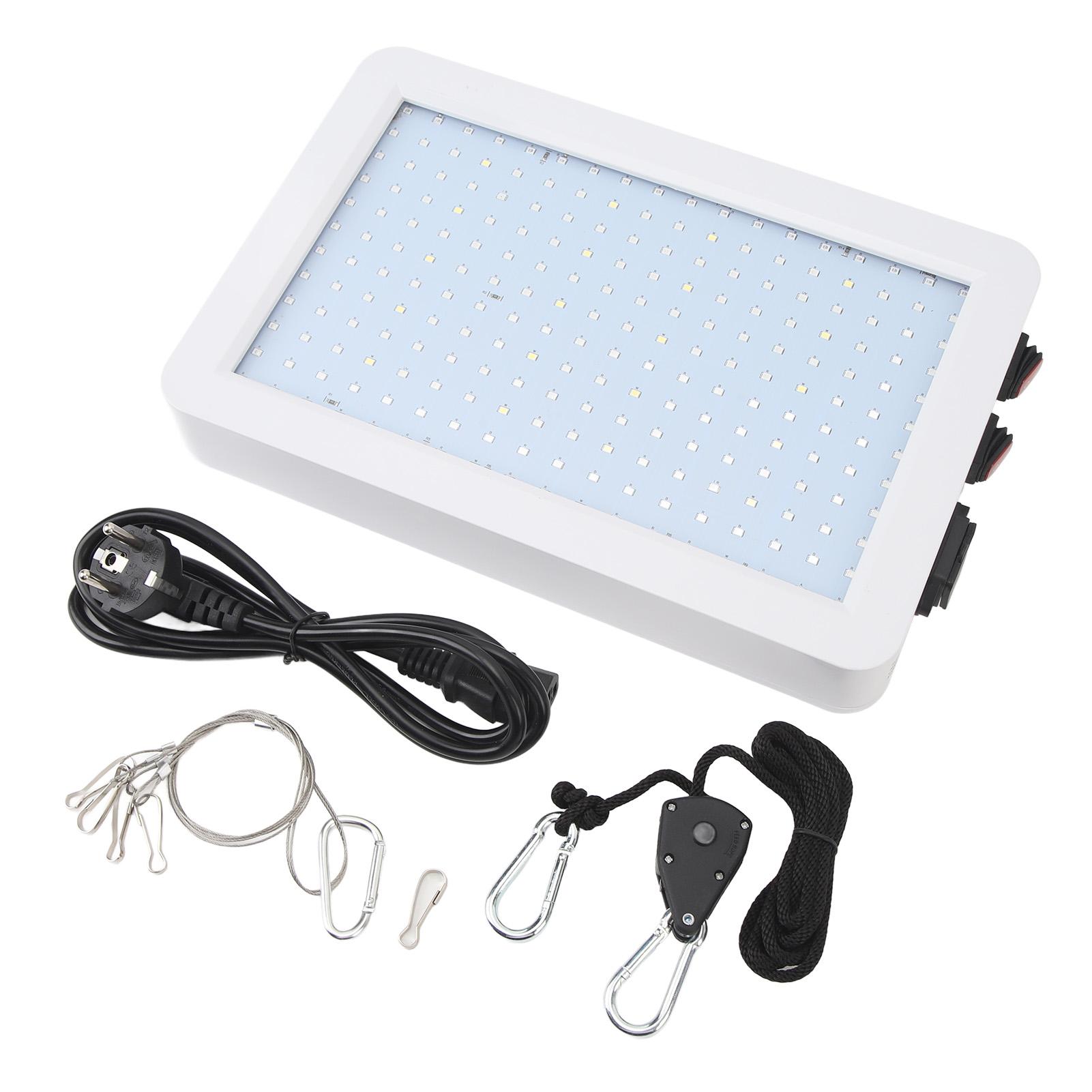 

Светодиодный светильник для растений с высокой яркостью, водонепроницаемый, с полным спектром, с 2 режимами для помещений