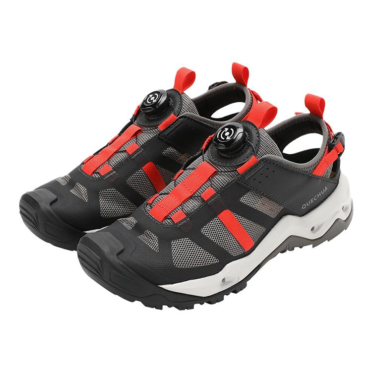 Decathlon MH 900 Aqua Durable Breathable Children's Sandals Black Red Kids'