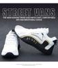 Męskie wysokiej klasy skórzane wodoodporne casualowe modne sneakersy