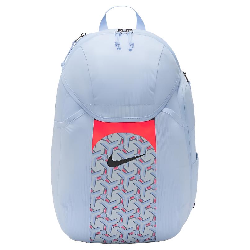 Nike Academy 27L Classic Logo Large Capacity Polyester Backpack Men Backpack Light-Blue DV0761-425 Light Blue