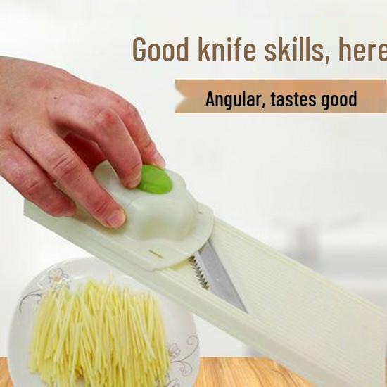 Multifunctional Plastic Vegetable and Potato Grater Slicer for Home and Restaurant Use