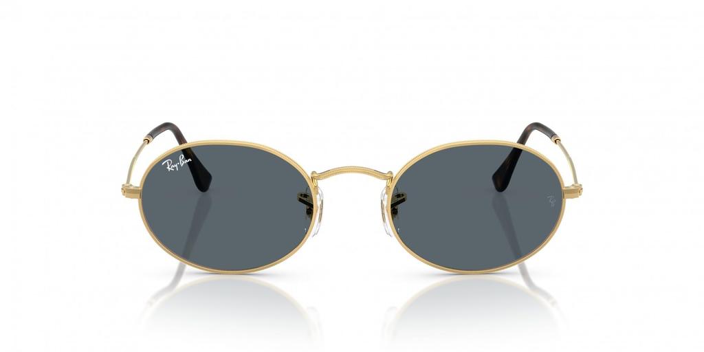 Sunglasses 0RB3547N OVAL ARISTA BLUE Polarized [Ray-Ban] 001/R551