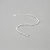 BFCLUB Silver Color Hiphop Square Ball Bracelet for Women Men Vintage Handmade Hasp Bracelet Birthday Gift S-B451